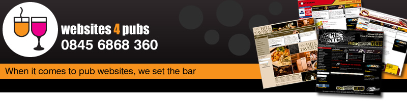 Websites for pubs and bars