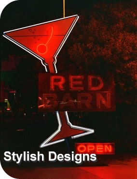 We'll come up with a stylish design for your pub or bar