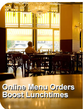 a pub website from website4pubs can boost your lunchtime trade