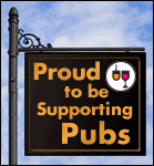 proud to be supporting the UK pub industry